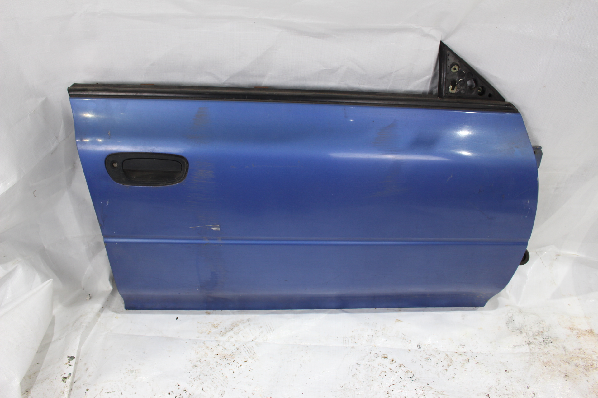 Tür vorne rechts blau für Subaru Impreza GC GF 92-00