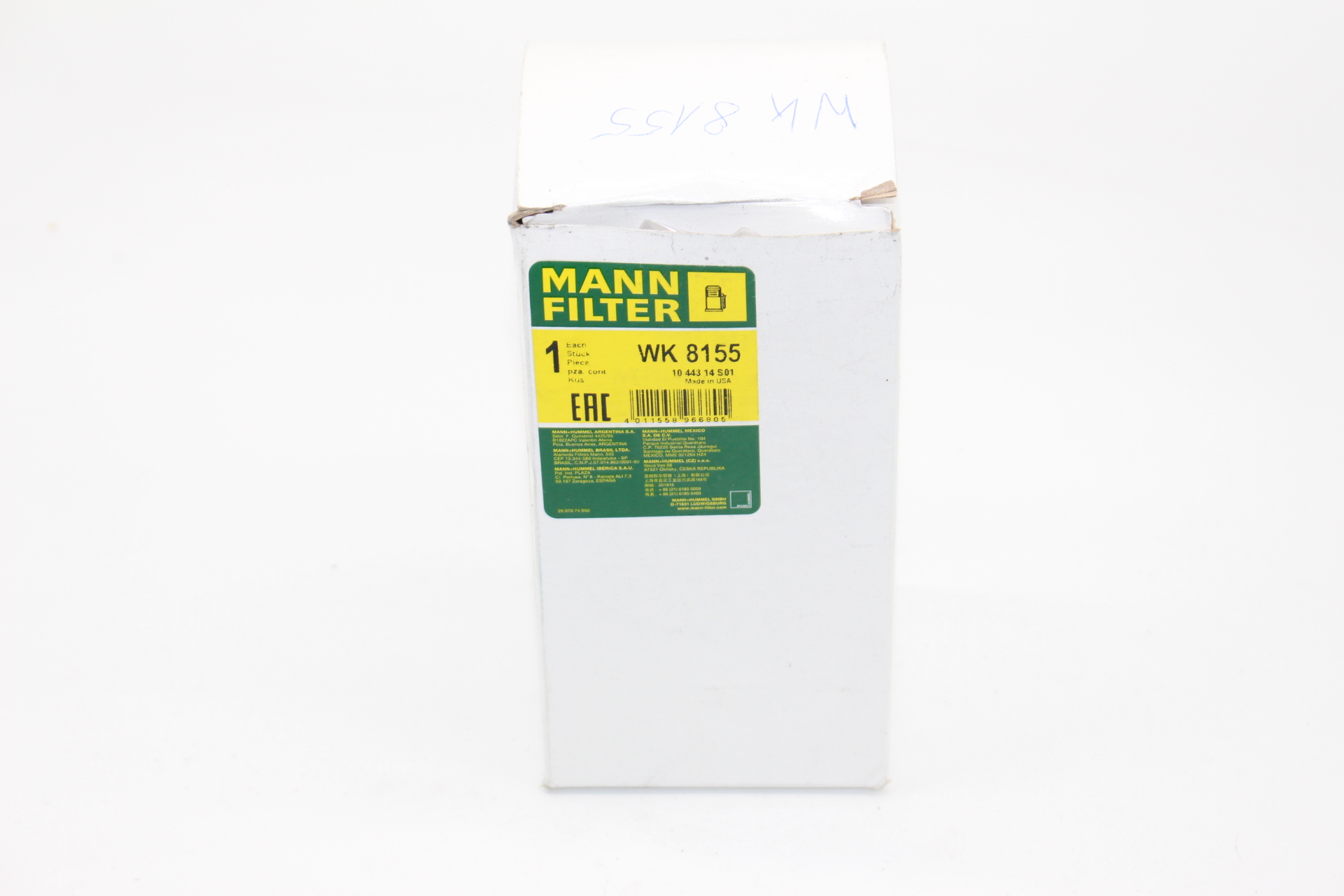 MANN-FILTER WK8155 Kraftstofffilter für John Deere 6000 Serie