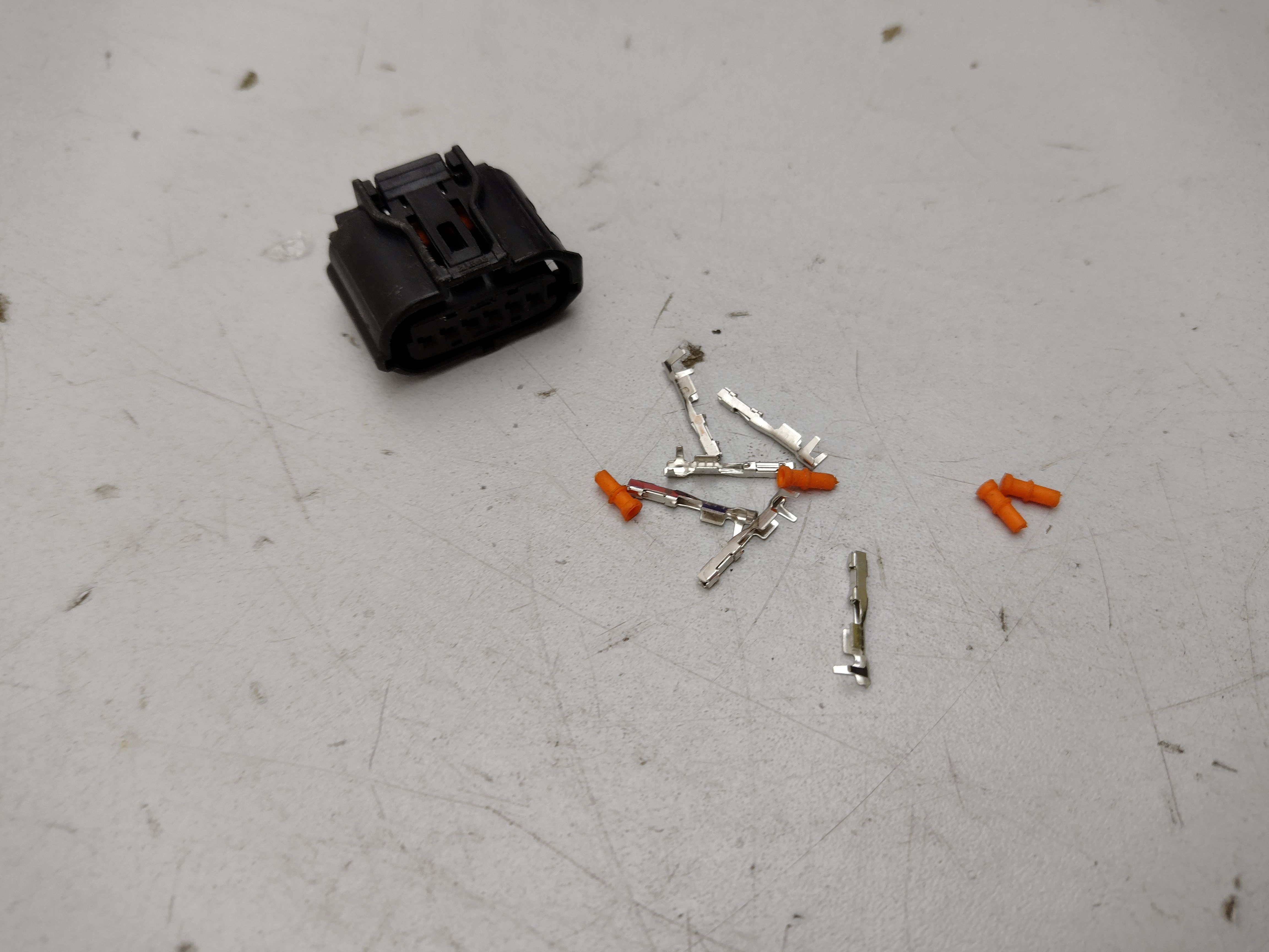 Stecker Set Gaspedal EGAS für Subaru Impreza GR, GH, G3 Stecker Set Gaspedal EGAS für Subaru Impreza GR, GH, G3