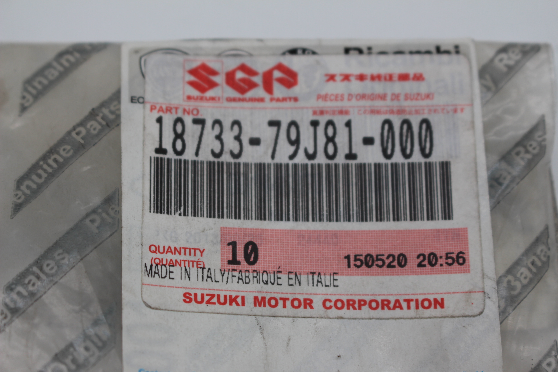 Suzuki O-Ring 18733-79J81-000 *NEU*