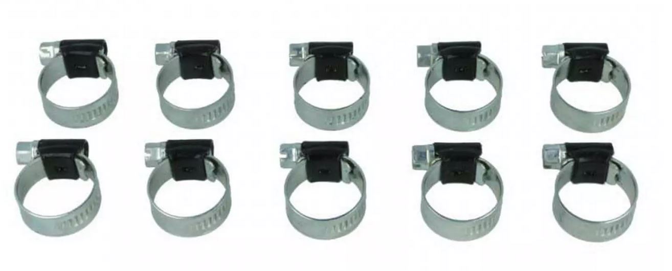 10er Pack HD Schlauchschelle, schwarz, 87-112mm 10er Pack HD Schlauchschelle, schwarz, 87-112mm