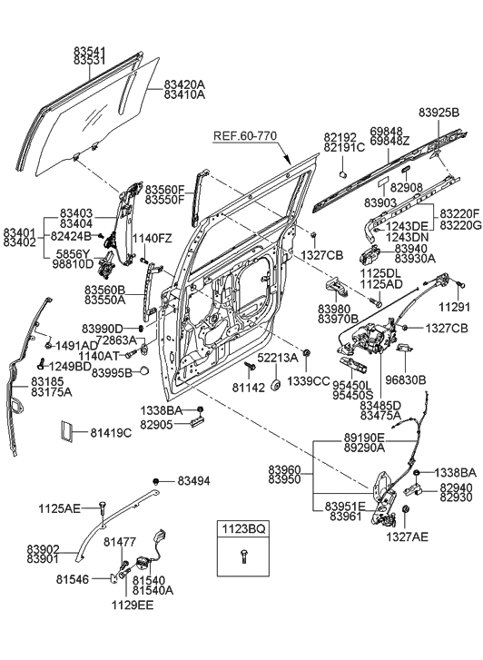 Hyundai 14910-05000 Retainer-Tapping Screw Schraube