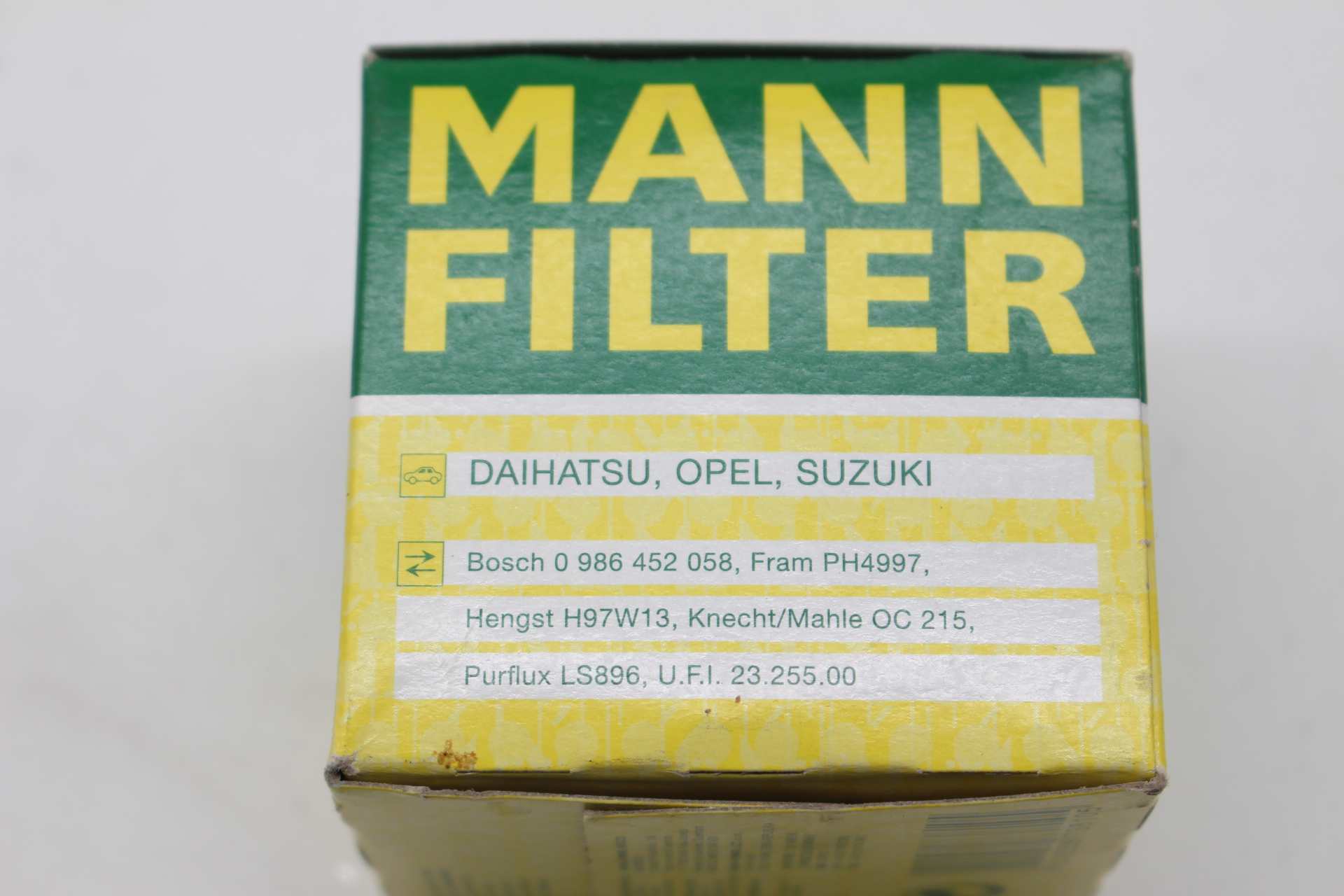 MANN-FILTER W67/2 – Ölfilter