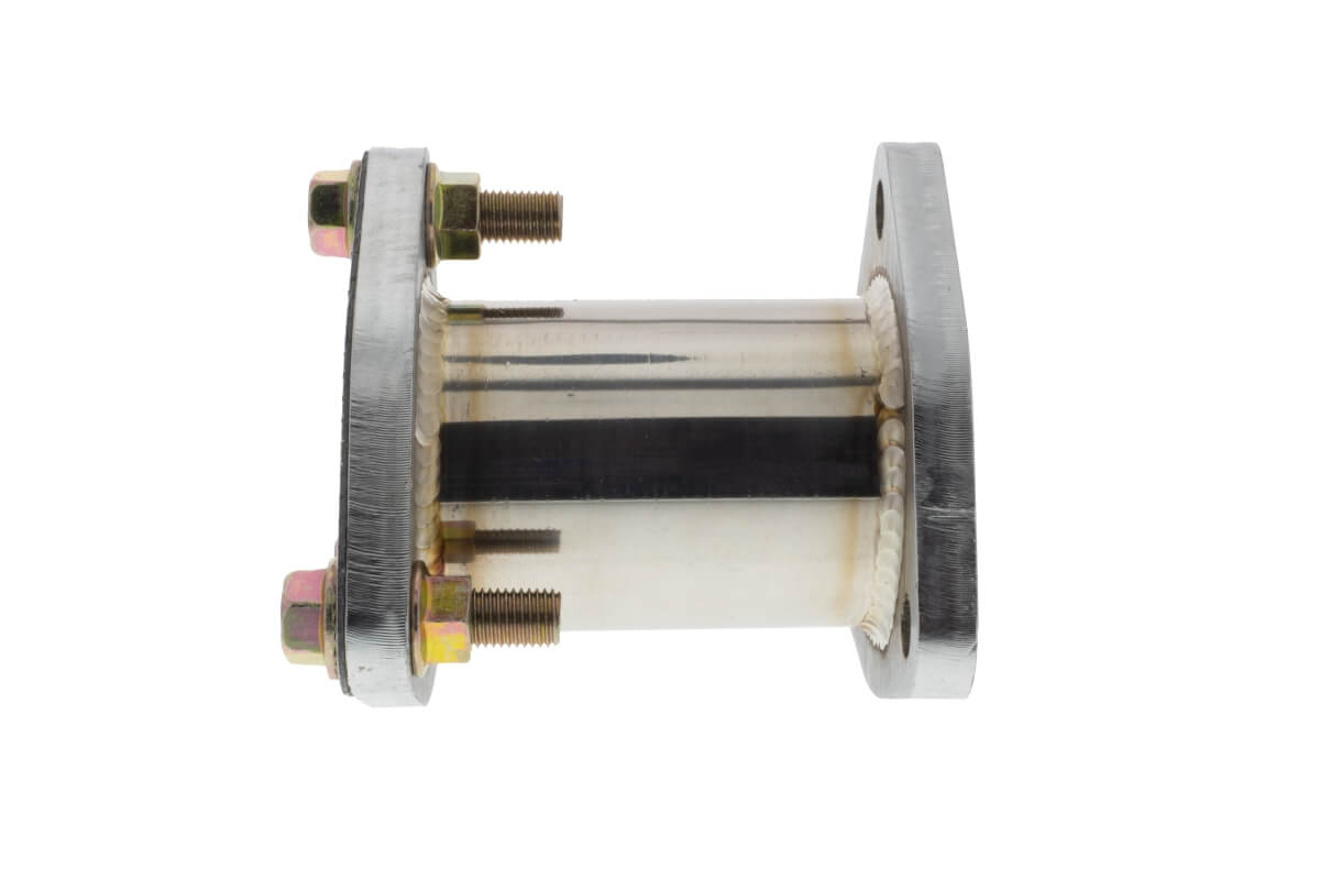 SRS Auspuff-Adapter 2,5" 10cm 3-Loch (Universal)