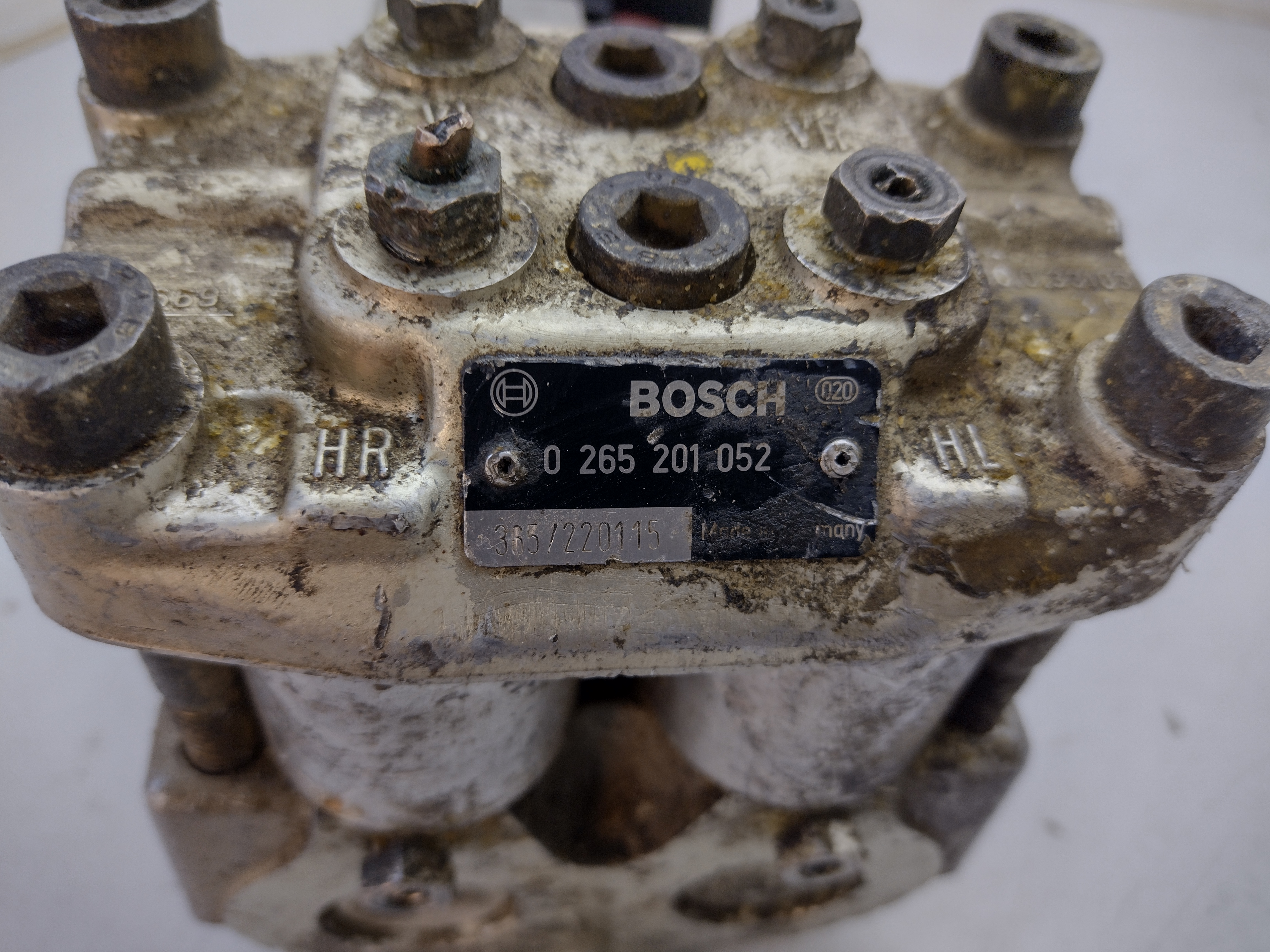 Bosch 0265201051 ABS Block Steuerung für Subaru Legacy 1 BC BJF 2.2l