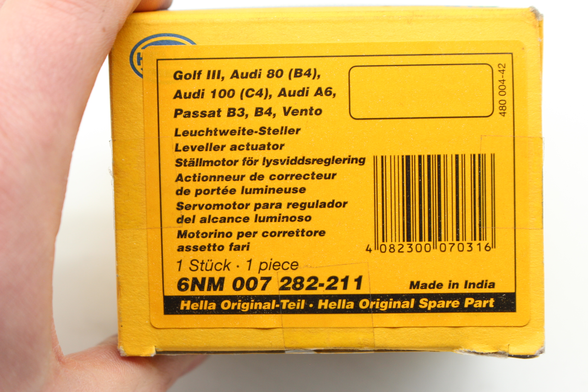 DIEDERICHS 2243083 – Stellelement, Leuchtweiteregulierung für VW Golf Audi A4 Scoda 93-03