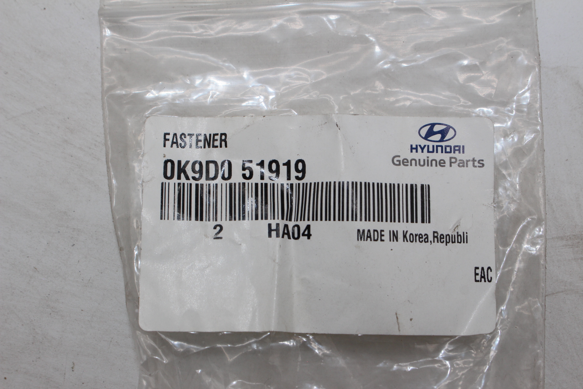 Verschluss für Clip 0K9D0-51919 für Hyundai Ioniq Elantra Kona Tucson Veloster