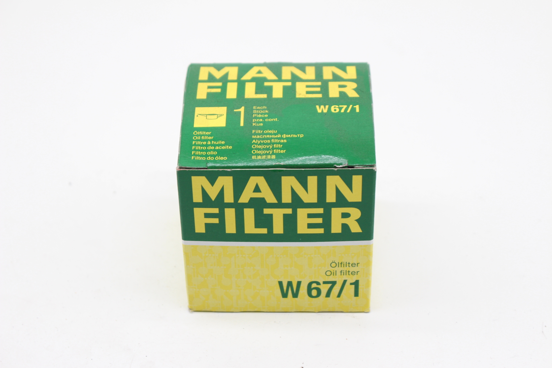 MANN-FILTER W67/1 – Ölfilter